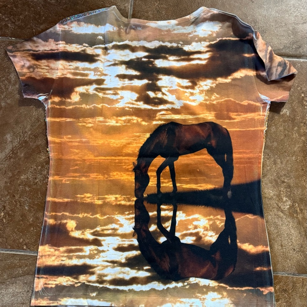 Sequined t-shirt